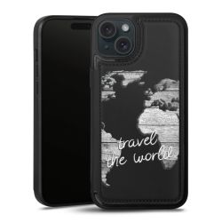 Snap Wallet Case schwarz