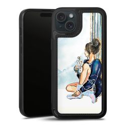 Snap Wallet Case schwarz