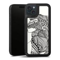 Snap Wallet Case schwarz