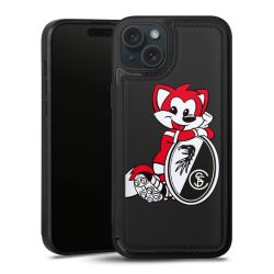 Snap Wallet Case schwarz