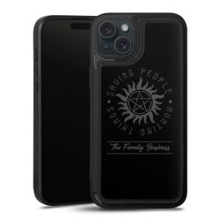 Snap Wallet Case schwarz