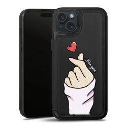 Snap Wallet Case schwarz