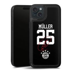 Snap Wallet Case schwarz