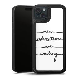 Snap Wallet Case schwarz