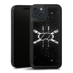 Snap Wallet Case schwarz