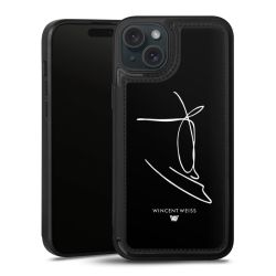 Snap Wallet Case schwarz