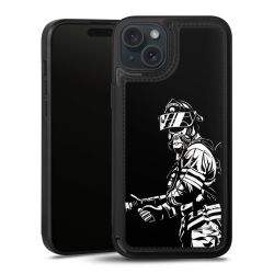 Snap Wallet Case schwarz