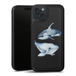 Snap Wallet Case schwarz