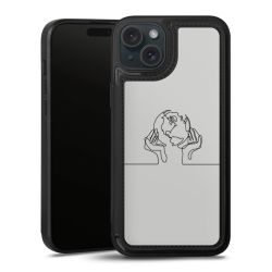 Snap Wallet Case schwarz