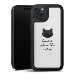 Snap Wallet Case schwarz