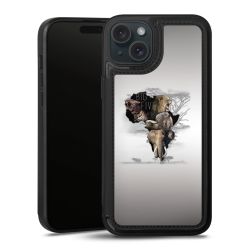 Snap Wallet Case schwarz