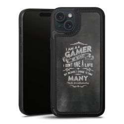 Snap Wallet Case schwarz