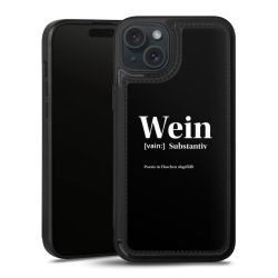 Snap Wallet Case schwarz