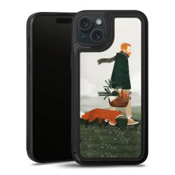 Snap Wallet Case schwarz