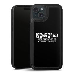 Snap Wallet Case schwarz