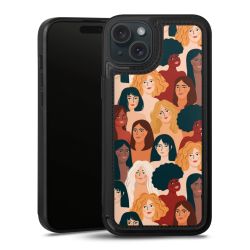 Snap Wallet Case schwarz