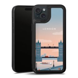 Snap Wallet Case schwarz