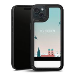 Snap Wallet Case schwarz