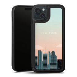 Snap Wallet Case schwarz