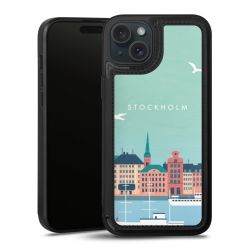 Snap Wallet Case schwarz