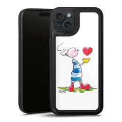 Snap Wallet Case schwarz