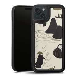 Snap Wallet Case schwarz