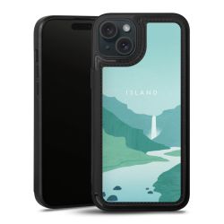 Snap Wallet Case schwarz