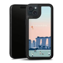 Snap Wallet Case schwarz