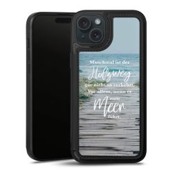 Snap Wallet Case schwarz