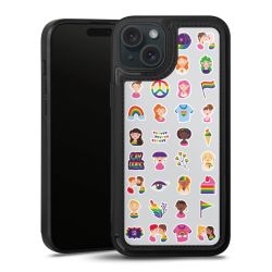 Snap Wallet Case schwarz