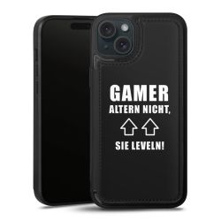 Snap Wallet Case schwarz