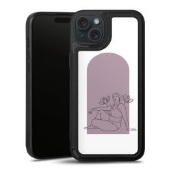 Snap Wallet Case schwarz