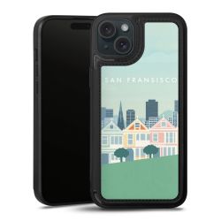 Snap Wallet Case schwarz