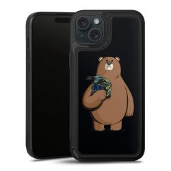 Snap Wallet Case schwarz