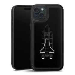 Snap Wallet Case schwarz