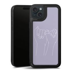 Snap Wallet Case schwarz