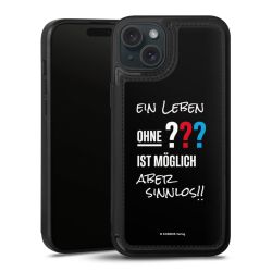 Snap Wallet Case schwarz