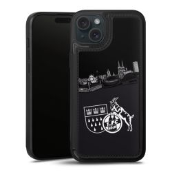 Snap Wallet Case schwarz