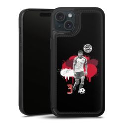 Snap Wallet Case schwarz