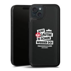 Snap Wallet Case schwarz