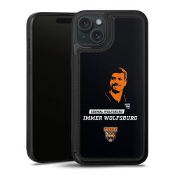 Snap Wallet Case schwarz