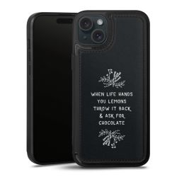 Snap Wallet Case schwarz