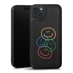 Snap Wallet Case schwarz