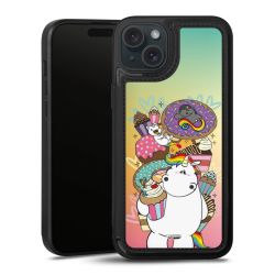 Snap Wallet Case schwarz