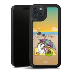 Snap Wallet Case schwarz