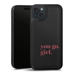 Snap Wallet Case schwarz