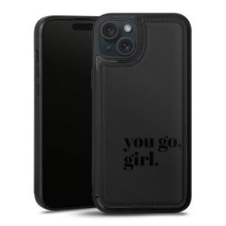 Snap Wallet Case schwarz