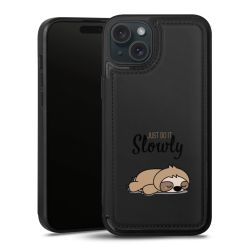 Snap Wallet Case schwarz