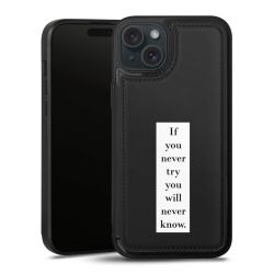 Snap Wallet Case schwarz