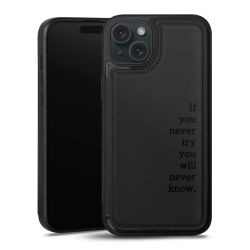 Snap Wallet Case schwarz